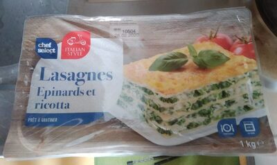 Lasagne épinards ricotta