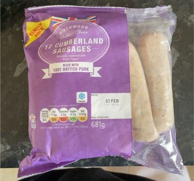 Cumberland sausages