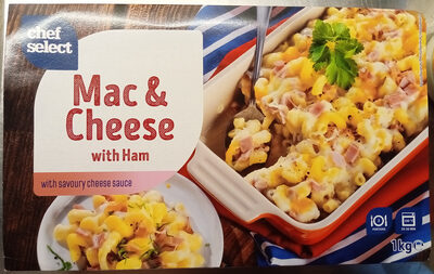 Chef Select Mac & Cheese with Ham with savoury cheese sauce