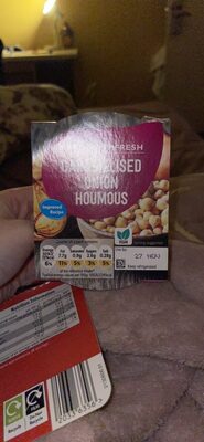 CAROMALISED ONION HOUMOUS