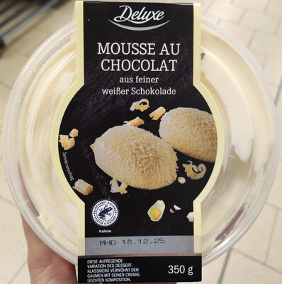 Mousse au Chocolate aus feiner weisser Schokolade