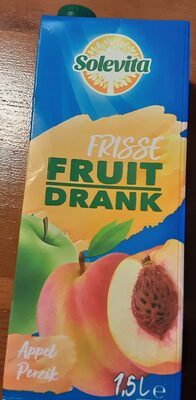 Frisse Fruitdrank Appel Perzik