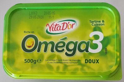 Tartine & cuisson Oméga3