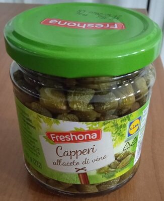 Capperi all'aceto di vino