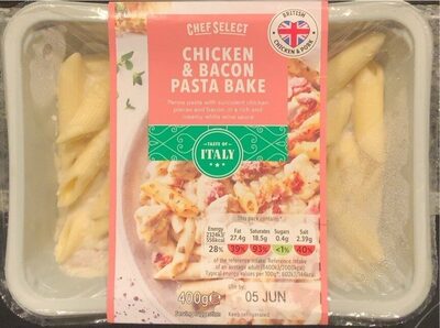 Chicken & Bacon Pasta Bake