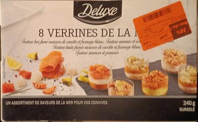 8 verrines de la Mer