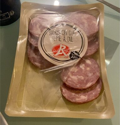 Saucisson cuit fumé a l’ail