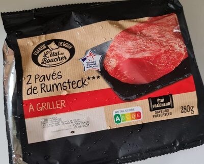 2 pavés de rumsteck