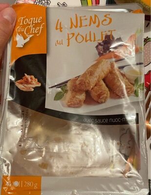 4 nems au poulet
