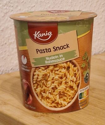 Pasta Snack Nudeln in Rahmsoße