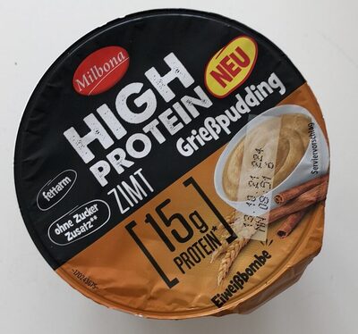 High Protein Grießpudding Zimt