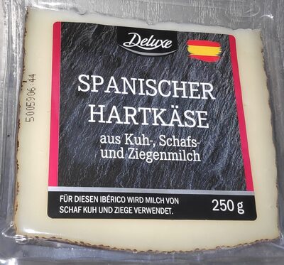 Spanischer Hartkäse aus Kuh-, Schafs- & Ziegenmilch