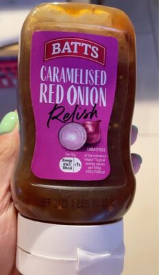 Carmalised red onion relish