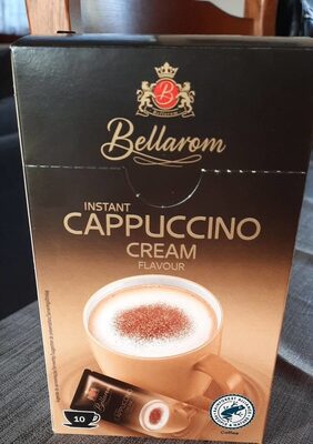 Instant cappuccino cream flavour