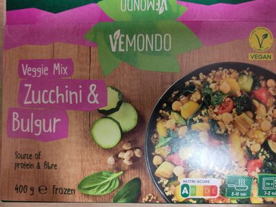 veggie mix zucchini & bulgur