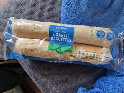 reduced fat garlic baguettes