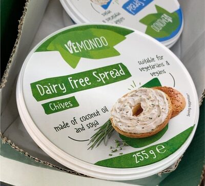 Dairy free spread chives