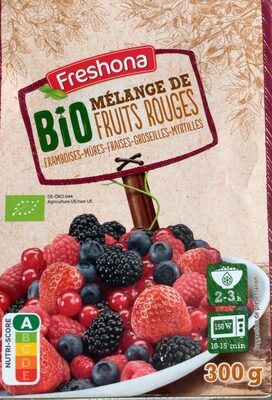 Mélange de fruits rouges bio