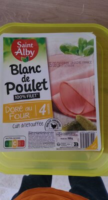 Blanc de poulet doré au four 100% filet