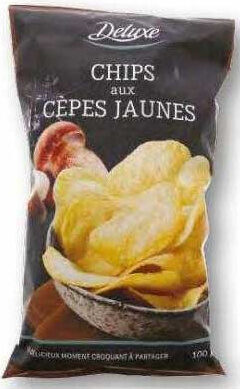 Chips aux cèpes Jaune