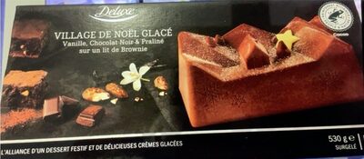 Village de Noël glacé