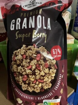 Premium Granola Super Berry Müsli