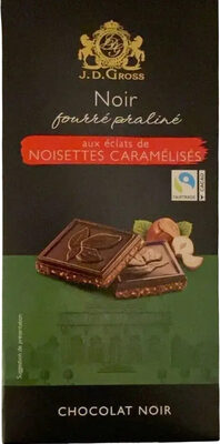 Noir fourré praliné