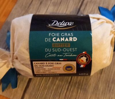 Foie gras de canard entier du Sud Ouest cuit au torchon