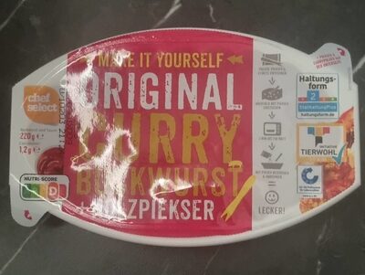 Currywurst Original Curry Bockwurst/Bratwurst