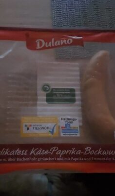 Delikatess Käse Paprika Bockwurst