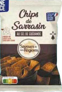 Chips de Sarrasin au Sel de Guérande