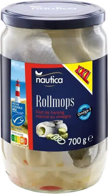 Rollmops with Gherkin and Onion