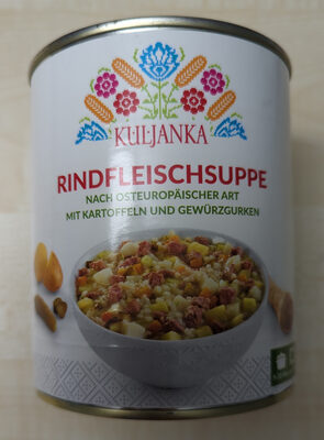 Rindfleischsuppe nach osteuropäischer Art