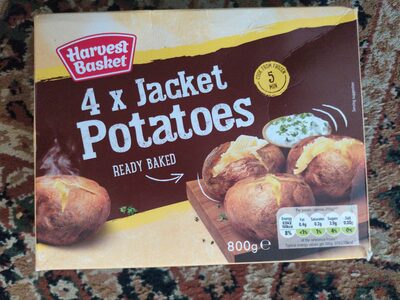 4 jacket potatoes