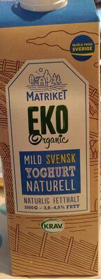 Mild Svensk Yoghurt naturell