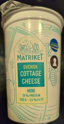 Matriket Svensk Cottage Cheese Mini