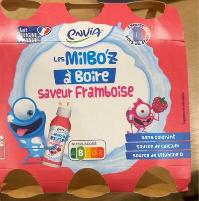 Milbo’z à boire, saveur framboise