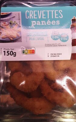 Crevette panées