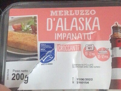 Merluzzo d’Alaska impanato