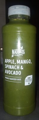 Apple, Mango, Spinach & Avocado Freshly Squeezed Juice