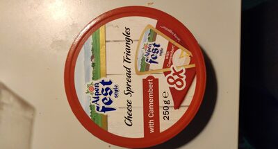 Cheese Spread Triangles