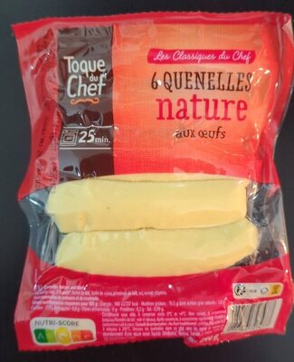 Quenelles nature aux oeufs