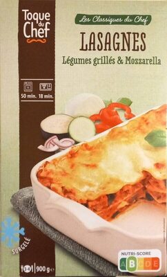 Lasagnes Légumes grillés & mozzarella