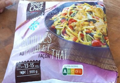 Nouilles au poulet façon thaï