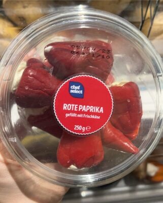 LIDL chef select Rote Paprikaschoten