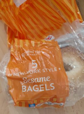 5 New York Style Sesame Bagels