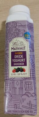 Drickyougurt Skogsbär