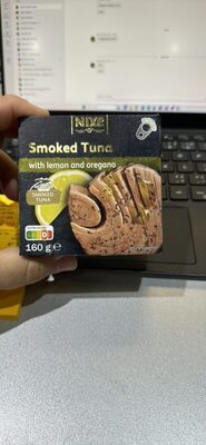 Smoked Tuna with lemon and oregano