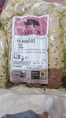 BBQ WORSTJES GARLIC