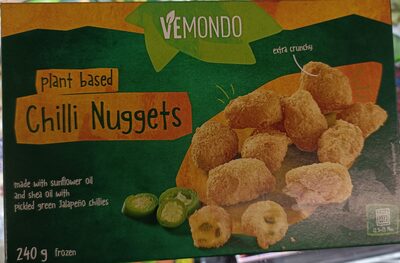 Plant based chili nuggets